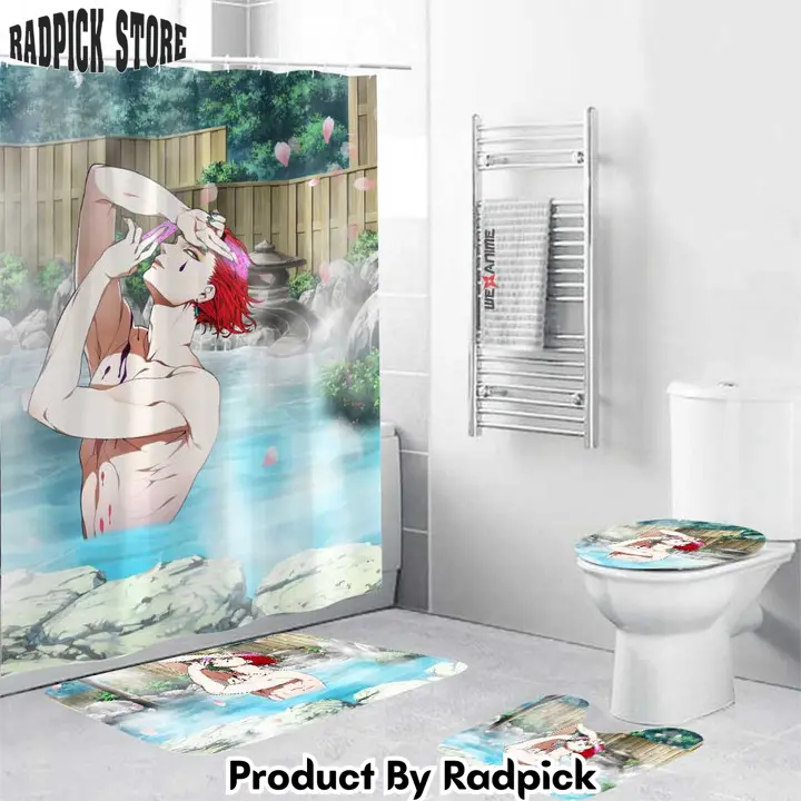 Hunter x hunter boys hot spring hisoka combo bathroom set   rp0202323